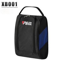 골프 백 가방 pgm 휴대용 미니 신발 나일론 캐리어 보스턴 경량 캐디 악세사리 스탠드, 블랙 블루