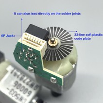 스텝 모터 서브 SERVOMOTOR 미니 존슨 130 모터 DC 5V12V 3100RPM7000RPM 웜기어 샤프트 32 와이어 속도 인, 한개옵션0