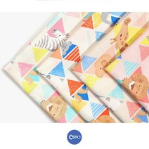 코스모 키즈랜드 03 포플린원단 핑크 1/2YD 퀼트원단 천, 키즈랜드03포플린원단-핑크 1/2YD