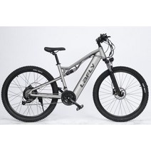 자토바이 전기자전거 LAFLY-1000W 신제품 27.5 인치 전기 자전거 알루미늄 합금 풀 서스펜션 48V 17ah 리, 01 Silver, 02 17AH Battery