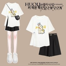 2개 셋트 1+1 코디룩 대학생 직장인 코디 ootd 바지 티셔츠 블라우스 원피스 카디건 대학 스타일 허리 허리 a 라인 드레스 여성 여름 2023 새로운 짧은 치마 작고 활기찬 나이 감소 정장 스커트