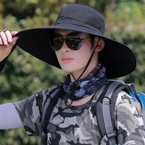 핫몰리 그늘막 벙거지 선캡, 블랙