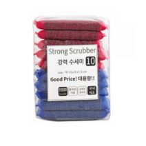 크리미 강력 울스텐 수세미 2종 x 5p 세트, 8세트