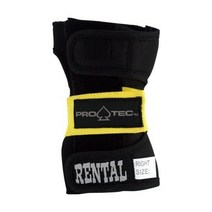 Pro-Tec 프로텍 블랙옐로우 렌탈 손목 보호대, Medium