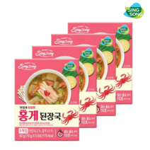 신송 칼칼한 홍게 된장국, 10G, 40개