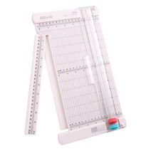 KW-trio 휴대용 종이 커터 12.6 인치 절단, WHITE