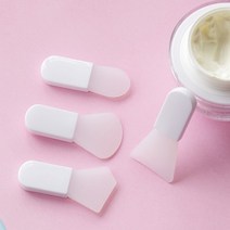실리콘 팩브러쉬 팩주걱 스파츌라 스파츌러, 라운드형