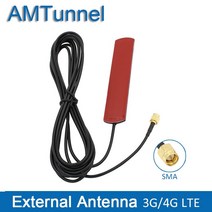 3G 4G 안테나 4G LTE 패치 안테나 3M 케이블로 CRC9 커넥터가있는 4G 라우터 안테나 화웨이 라우터 USB 모뎀 용 TS9 SMA MALE, CHINA|SMA male