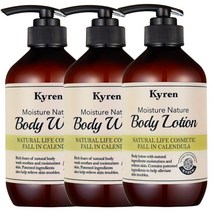 키렌 모이스처 네이처 바디워시2개+바디로션1개 폴인카렌듈라향 500ml, 1세트