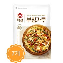 CJ 명절전 제사음식 생일 추석 설날 상차림 부침가루 마지막 한입까지 바삭 1kg, 7개