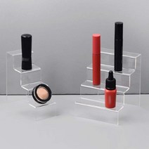 계단식 아크릴 피규어 전시대 화장품 진열 집기 4종 귀금속 진열장 악세사리 판매대 진열판 주얼리 받침대 트레이 보석 쥬얼리 쇼케이스 촬영 소품 투명 디스플레이 매장 매대 디피