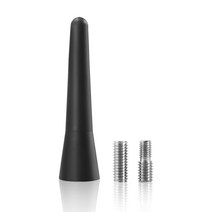 자동차 안테나 샤크안테나 dmb 후방카메라 네비게이션 라디오 fm am 6.5cm 푸조 206 307 406 407 207 208 308 508 2008 3008 4008, 검은색