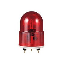 S100R-BZ (색상선택) / 큐라이트 대리점 전구 회전 경고등 부저형 90dB, 적색, 선택안함, AC220V, 1개