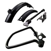Xiaomi Qicycle EF1 전기 자전거 리어 탈레상 보호자 가드 바 옷걸이 피해를 피하고 kekstand tire 스플래시 펜더 지원, 하나, 검정