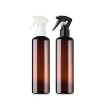 스프레이공병 건스프레이용기-300ml(그린 투명 브라운), 브라운+블랙캡