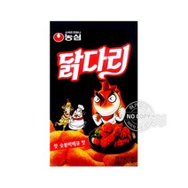 농심 닭다리핫숯불바베큐 66g