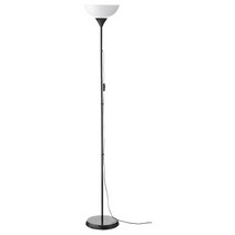 IKEA 이케아 NOT 상향식플로어 스탠드, 블랙(402.842.52)+전구없음