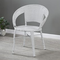 카페 등나무 의자 야외 테라스 라탄 체어 마당 정원 실내 인테리어 커피숍 의자, 얼룩말색