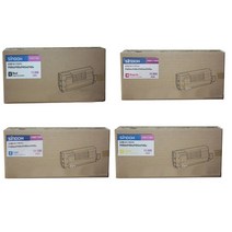 신도리코 P405dn 정품인증토너 4색1세트(검정 빨강 파랑 노랑), 1개, 검정+칼라