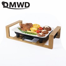 미니 바베큐 기계 철판 비 스틱 프라이팬 전기 핫 플레이트 무연 고기 그릴 오븐 케밥 꼬치 스토브 로스터 eu, 하얀