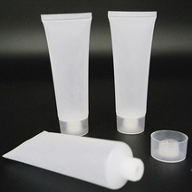 튜브 용기 50ml 폼클렌징 핸드크림 소분 공병 여행 케이스 공용기