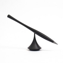 NEW 시그니처 무중력펜 데스크인테리어 금속 볼펜 블랙, 단품