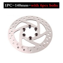 MTB 자전거 디스크 브레이크 로터 강력한 열 분산 플로팅 140/160mm 픽시 앞 뒷, 13 1pc 140mm Silver