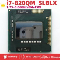 cpu 성능 메인보드 그래픽 카드 하드웨어코어 i7-620M 노트북 CPU 프로세서 소켓 G1 PGA988 HM55, 05 i7 820QM VRAM1G