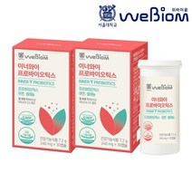 [KT알파쇼핑][서울대 위바이옴] 질 유래 100억 유산균 이너와이 프로바이오틱스 2개월, 상세페이지참조