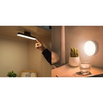 붙이는 충전식 전등 LED 드레스룸 옷장 화장대 책상 창고 간접조명 무선 센서 부착 무드등 이케아 다이소, 무선독서실바조명 웜화이트