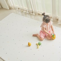 디온매트 14T PVC 놀이방매트 유아 안전 어린이 바닥 거실 아기 매트, 아몬드쉘