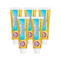 암앤해머 덴탈케어 오리지널 베이킹소다 치약, 127g, 5개