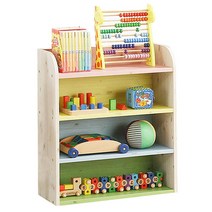 모아가구 프로마 DIY 4단 교구장 (착불), 하늘블루