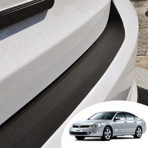 뉴SM5 임프레션 트렁크 리어 범퍼 프로텍터 데칼 스티커 스크레치 방지 카본 무광 유광 시트지, 무광 그레이