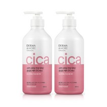 더마앤모어 두피 손상모 케어 샴푸 / 린스 600ml, 04_NEW더마 시카너리싱 컨디셔너X2개