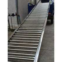 컨베이어벨트 슬라이드 롤러 콘베어 상하차 자바라, 1m 50cm, 1개
