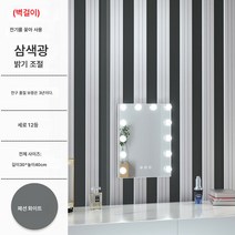 화장거울 램프화장거울 전문화장대 LED등 발광거울, 세로형 화이트 30*40(벽전구걸이)