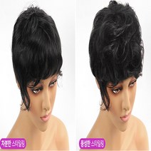 웨이브 정수리 부분 가발 블랙 다크 브라운 인모 원형 탈모 엠자 커버 가르마 연출 패션 미용 소품 헤어 셀프 덧 붙임 머리 여우 붙이는 아기 반가발 앞 뒷머리 옆머리 흰머리 새치