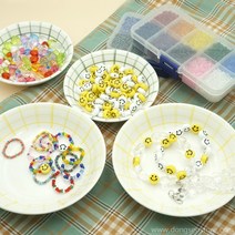 비즈공예재료 AtoZ (시드비즈 진주비즈 아크릴비즈 낚시줄 우레탄줄 누름볼 올챙이캡 등 모든재료 포함), 부자재 05.랍스타개고리(30개)골드