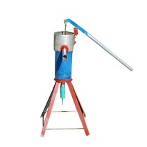 농촌 옛날 우물 펌프 수동 재래식 압력 머신 양수기, 초대형 가압 우물