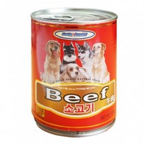 400g 체력보충 수분보충 소고기 캔 강아지사료 식욕증진 댕댕이간식 시저 기호성 습식캔 동물공감 영양공급