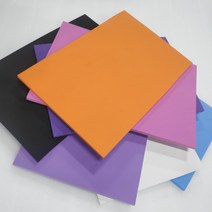 EVA 에바폼 2mm (50센티 x 33센티) 10장세트 20가지색상, 2T_블루10장