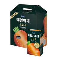 매일야채 고농축 토마토의 힘 +당근의 힘 125ml 48팩/토마토주스/당근주스, 48팩