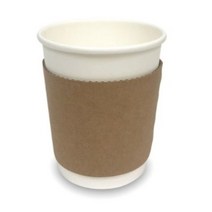 투고팩 종이컵 330ml + 크라프트 홀더 세트, 50세트