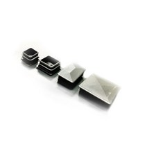 사각파이프조인트 파이프캡(검정플라스틱2T-4T용)30-100mm 파이프마무리용캡 사각파이프, 파이프 캡(블랙 2t~4t용)-100x100