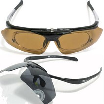 SEEKSPORTS 지피오레 편광 선글라스 G88353 도수선글라스 9종 BBR 스포츠 낚시 자전거, G88353-BLACK-브라운편광렌즈