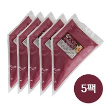 알앤알 자색고구마맛콩빵 반죽, 1kg x 5팩