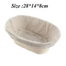 빵발효기 제빵발효기 발효기 라운드 타원형 등나무 빵 교정 바구니 베이킹 금형 소스 반죽 Banneton 발효, 05 B3