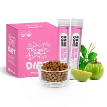 SSBIO PHARM 톡톡지움다이어트 가르시니아 차전자피 다시마 레몬밤 알로에 귀리 콜라겐 실크펩타이드, 2개, 6gX30포