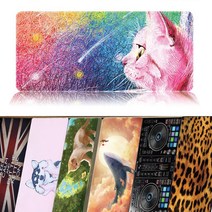 대형 장 마우스 패드 귀여운 캐릭터 일러스트 게임용 게이밍 장패드 사무용 qr+9690eA, 쿠팡op 장패드 한국, 쿠팡op 본상품선택